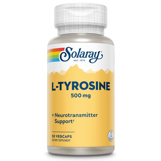 L-Tyrosine - Free Form 500 mg. 50 caps