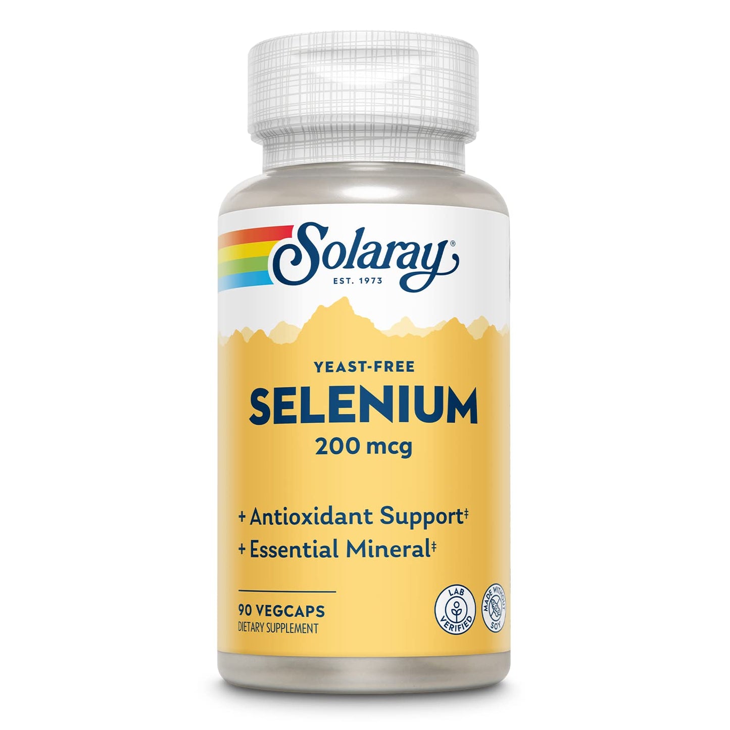 Selenium-Yeast Free 200 mcg. 90 c.
