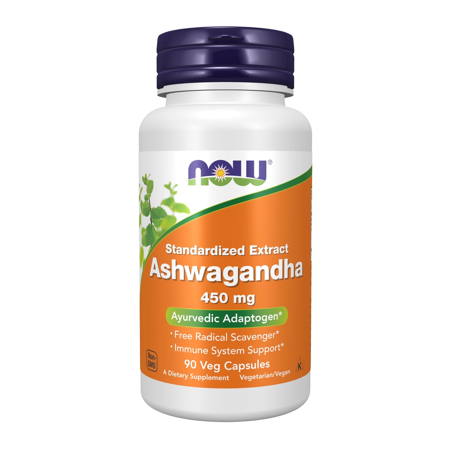 Standardized Extract Ashwagandha 450 mg Veg Capsules - 90 Veg Capsules