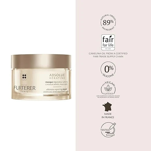 Rene Furterer Absolue Kératine Repairing Mask 200ml
