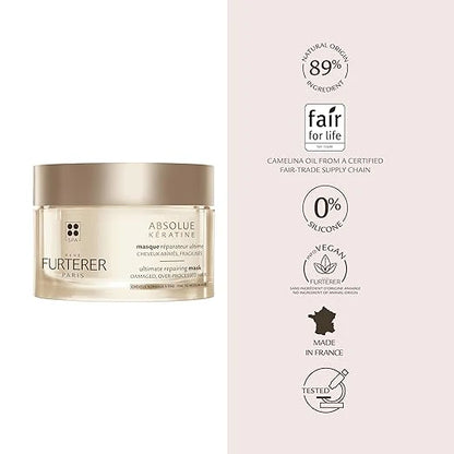 Rene Furterer Absolue Kératine Repairing Mask 200ml