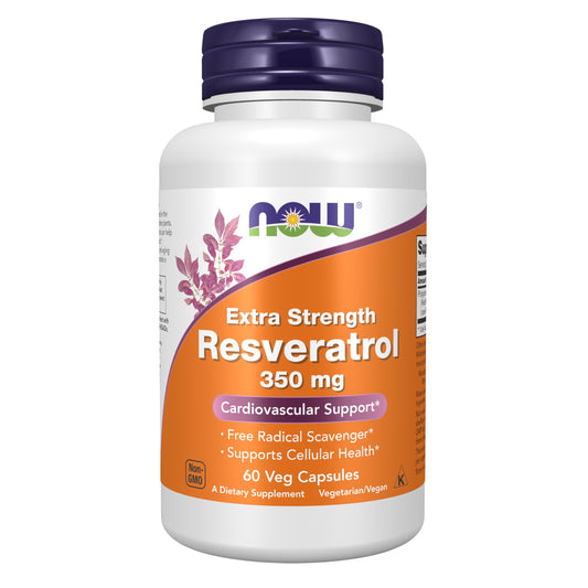 Extra Strength Resveratrol 350 mg (60 Veg Capsules)
