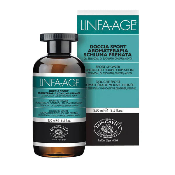 LINFA-AGE SPORT AROMATHERAPY SHOWER GEL 250 ML