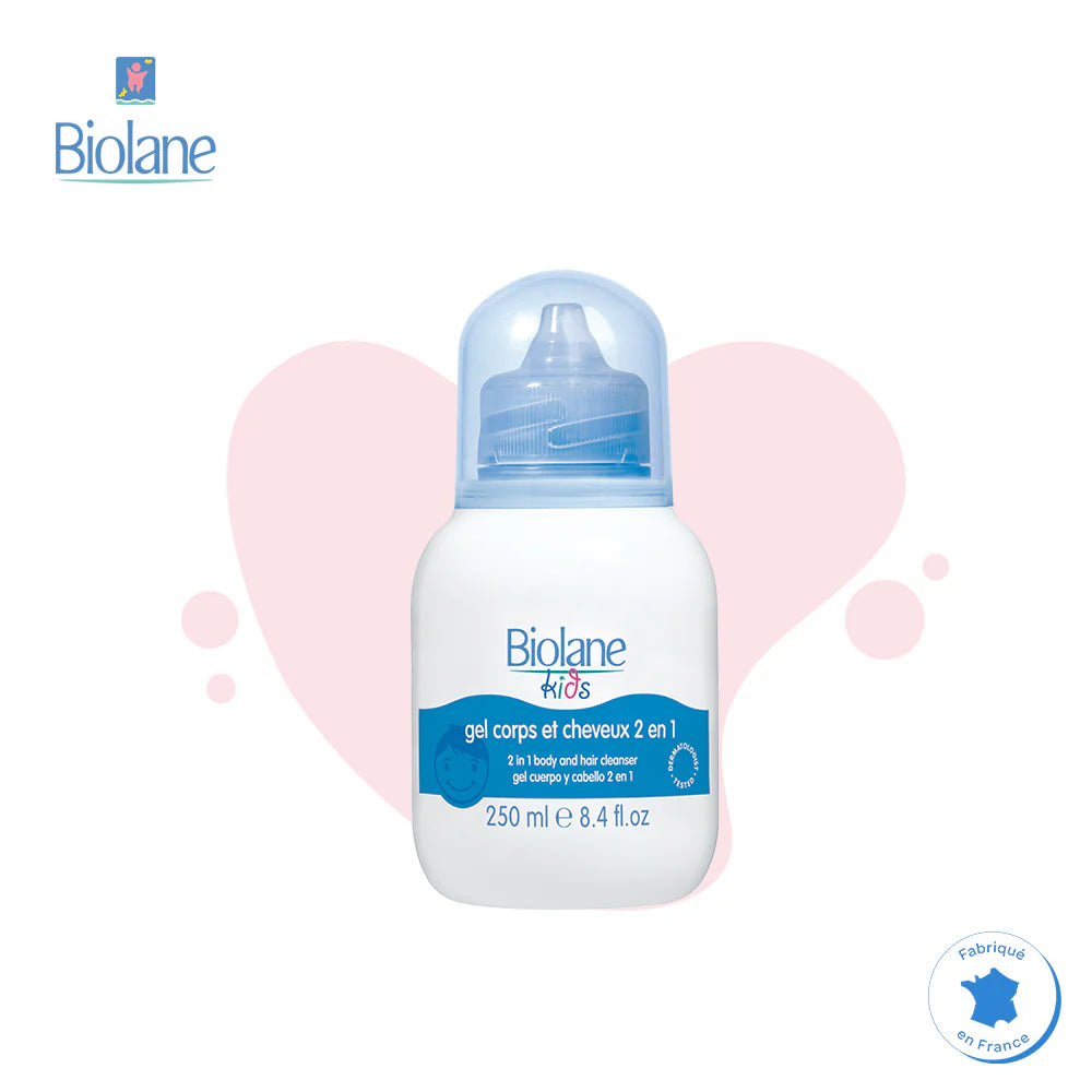 Biolane Shampoo 2 In 1 Kids Bio Gel Corps Et Cheveux Enfant 250ml