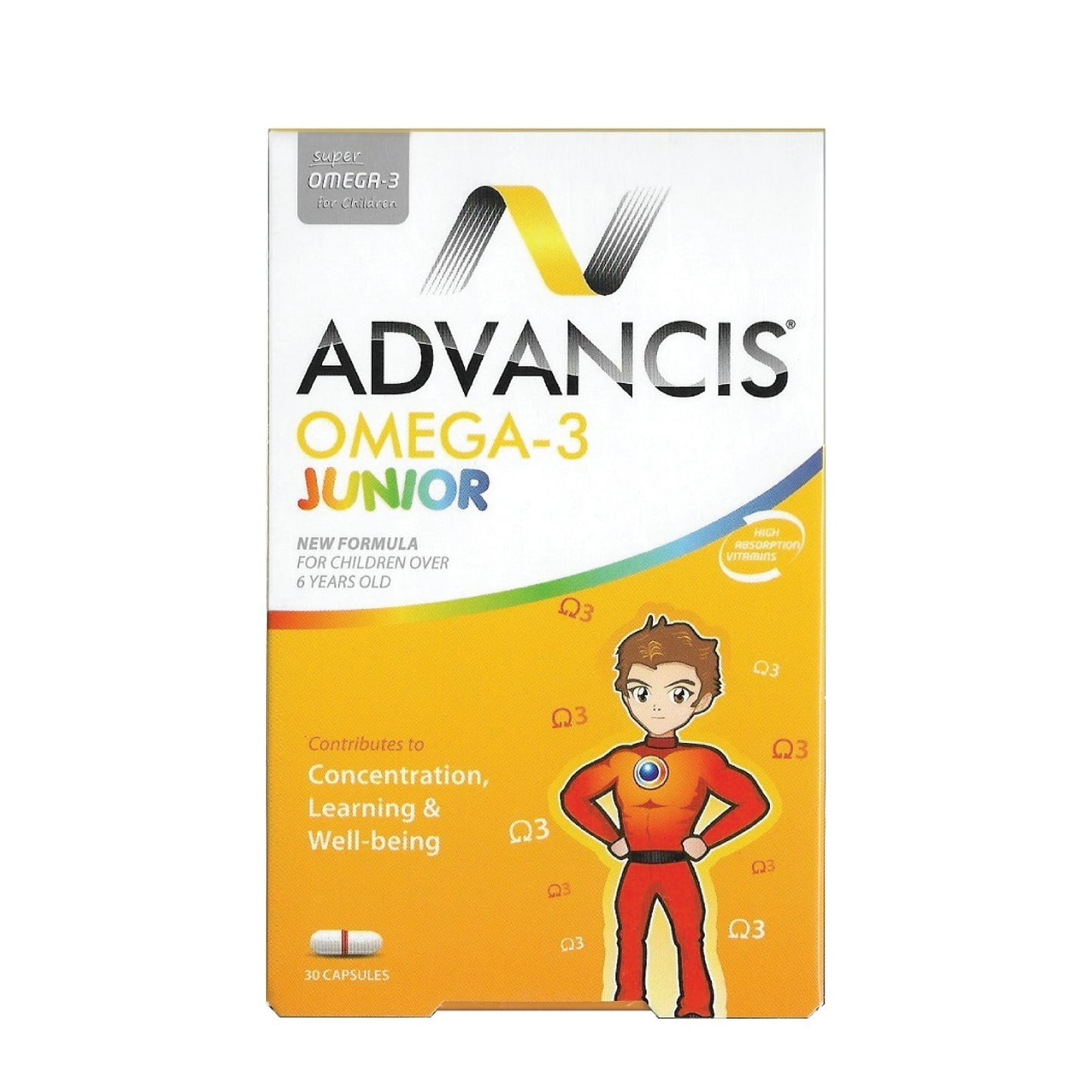 Advancis Om3 Junior-30 Caps