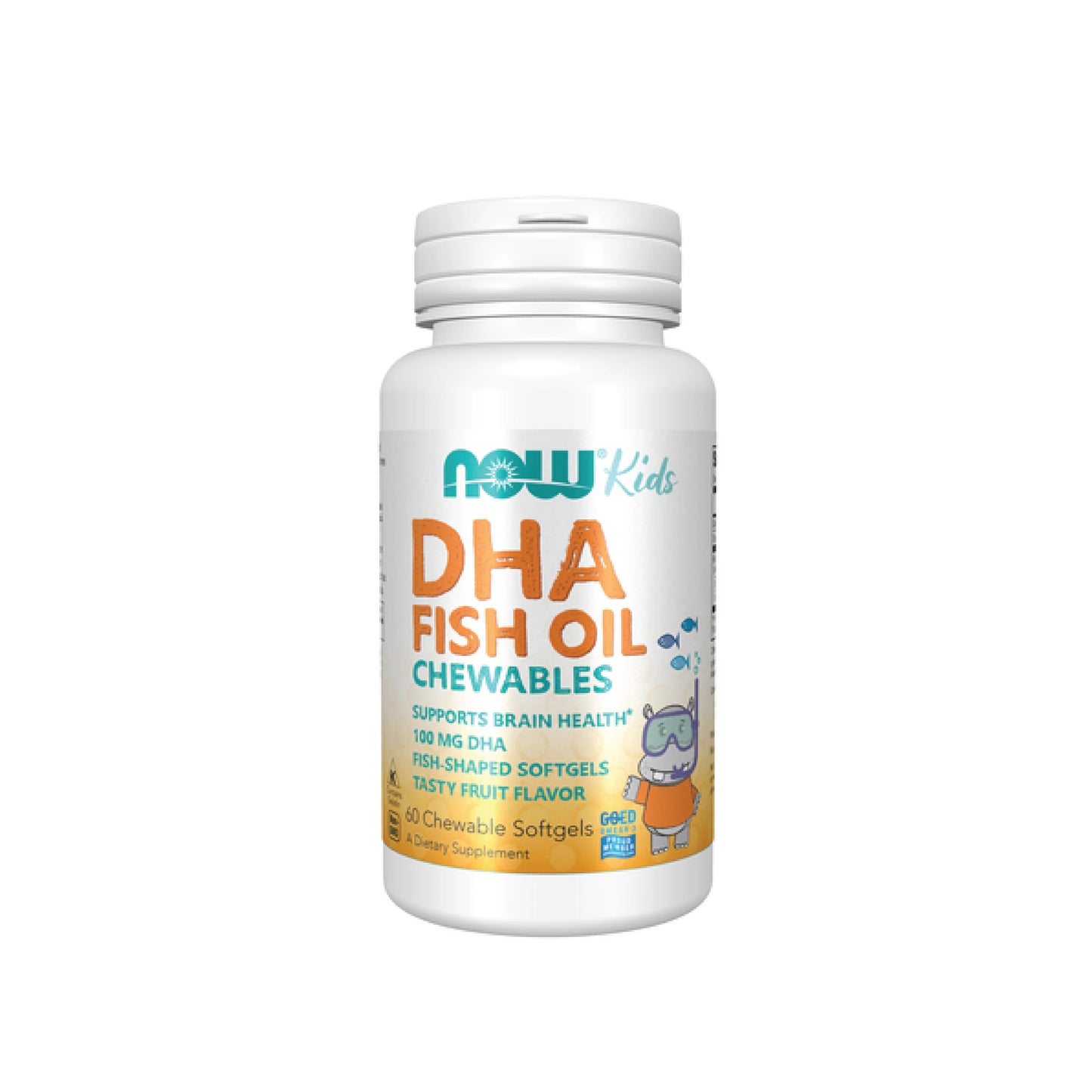 DHA Kids Fish Oil Chewable Softgels - 60 Chewables Softgels