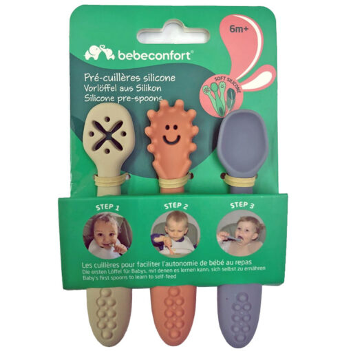 bebeconfort 3 Silicone Pre Spoon(3Stage) 6M+