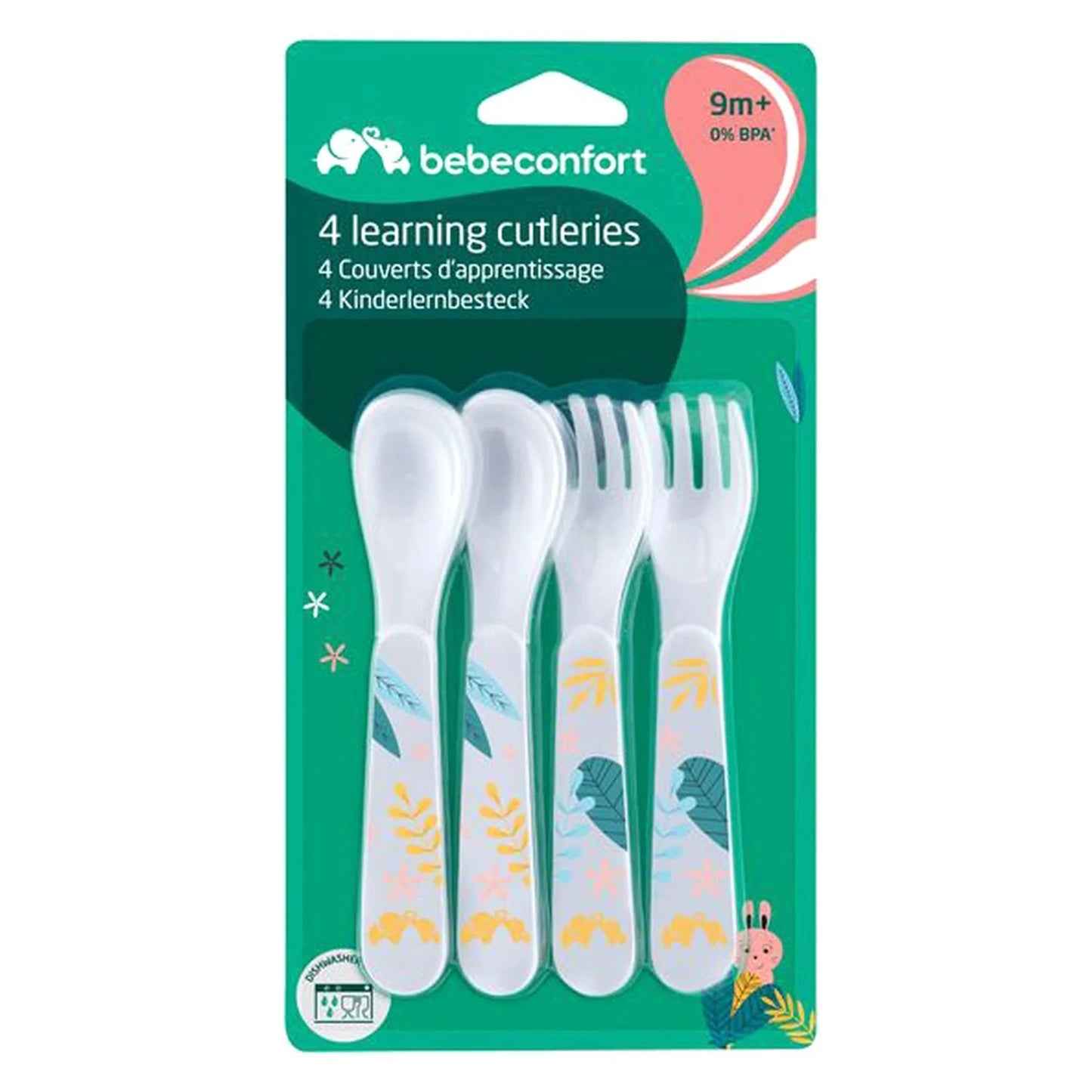bebeconfort 4 learning cutleries “little Buddies”