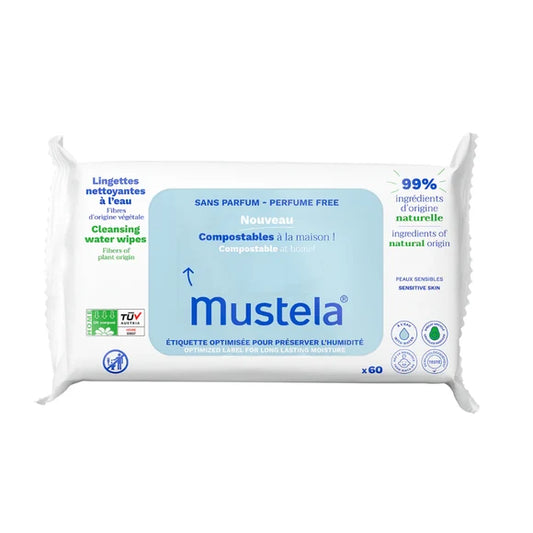 CLEANSING WIPES x60 (DELICATELY FRAGRANCED)