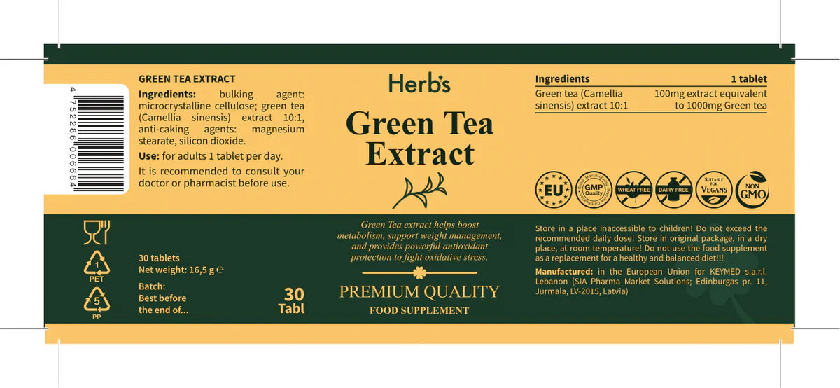 Green Tea Extract 1000mg