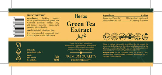 Green Tea Extract 1000mg