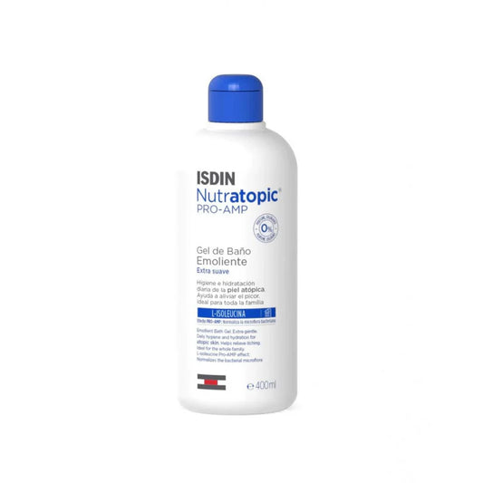 Isdin Nutratopic Pro-AMP Emollient Bath Gel 400ml