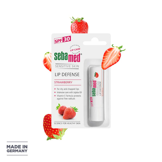 Sebamed Lip Defense Stick Strawberry 4.8g