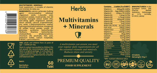 Multivitamins + Minerals