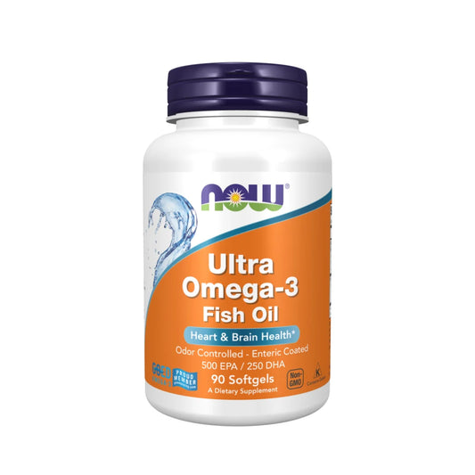 Ultra Omega-3 Fish Oil (Bovine Gelatin) Softgels - 90 Softgels