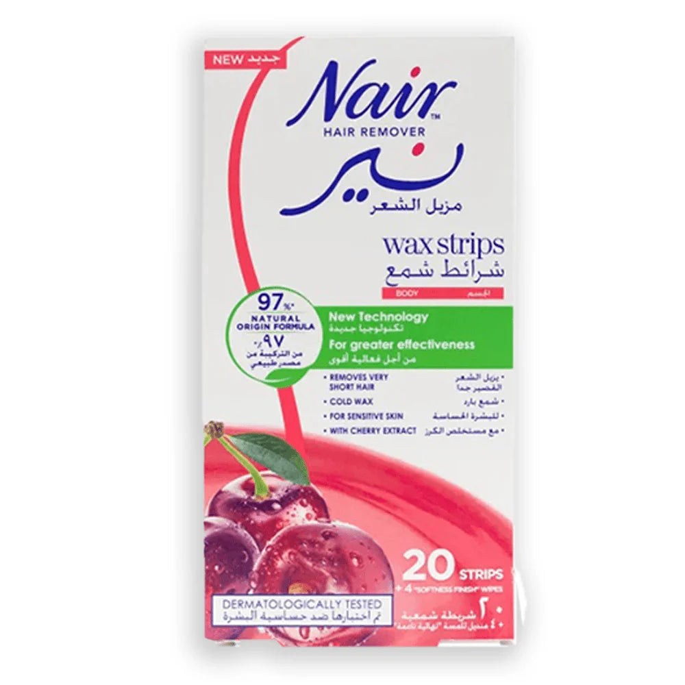 Nair Body Wax Strips 20s