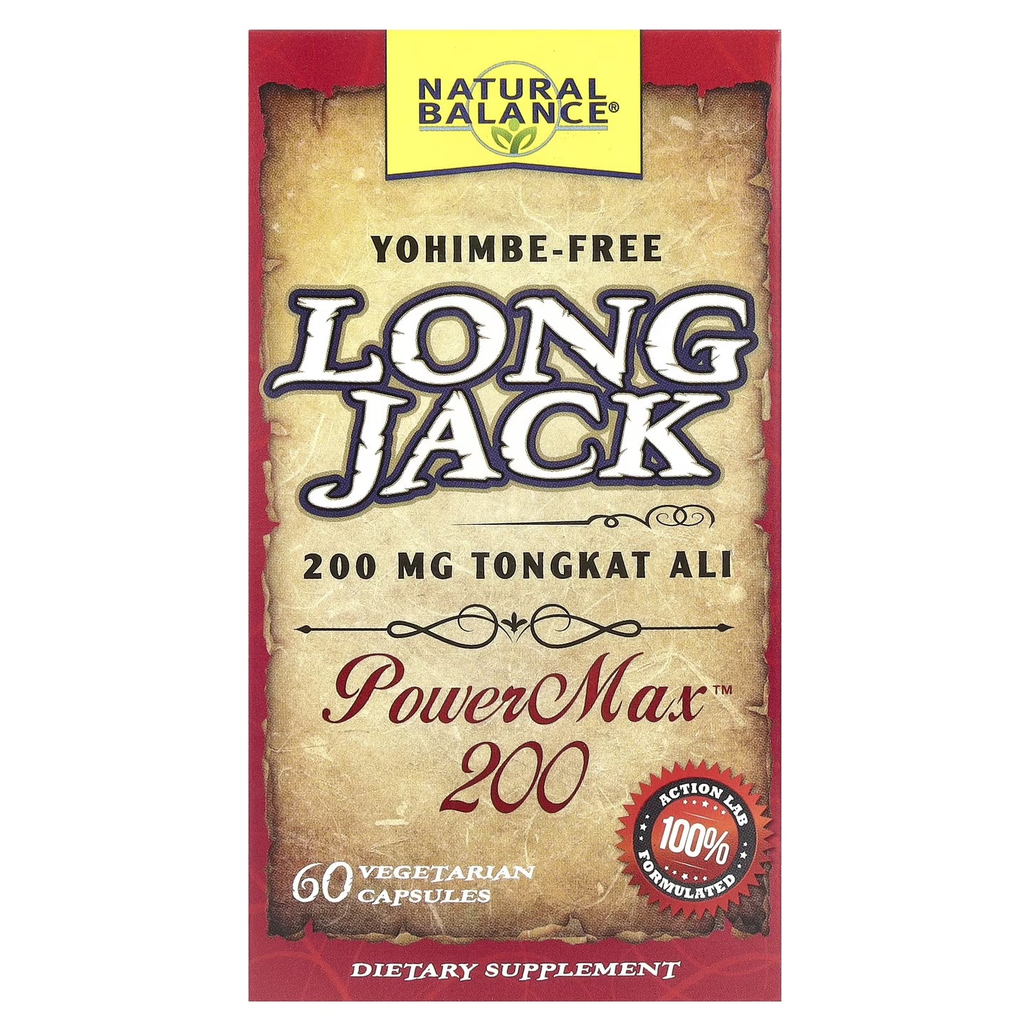 Long Jack PowerMax 200 mg 60 c.