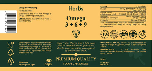 Omega 3-6-9