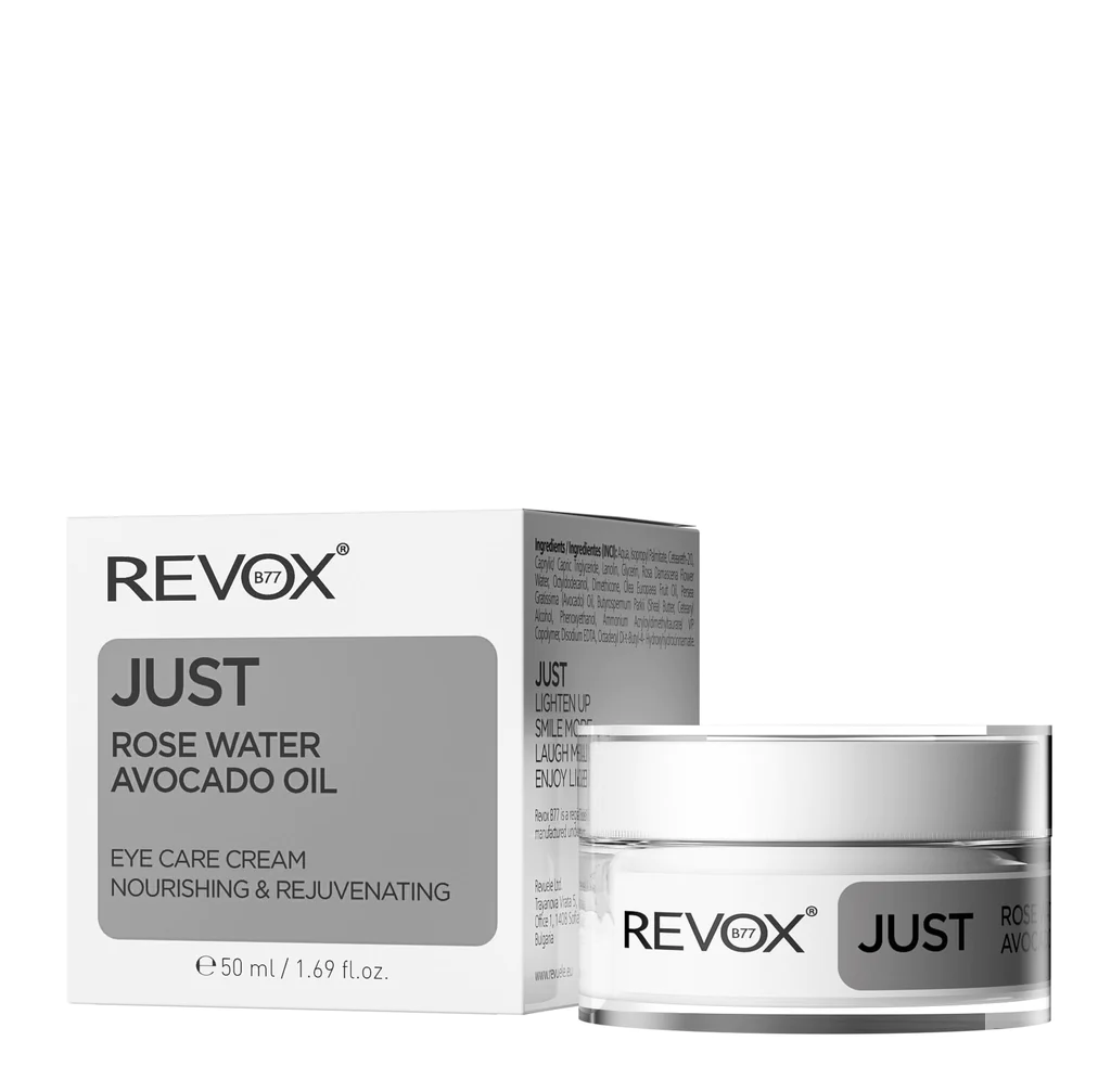REVOX B77 JUST Rose Water Avocado Oil Eye Care Cream - 50 ML