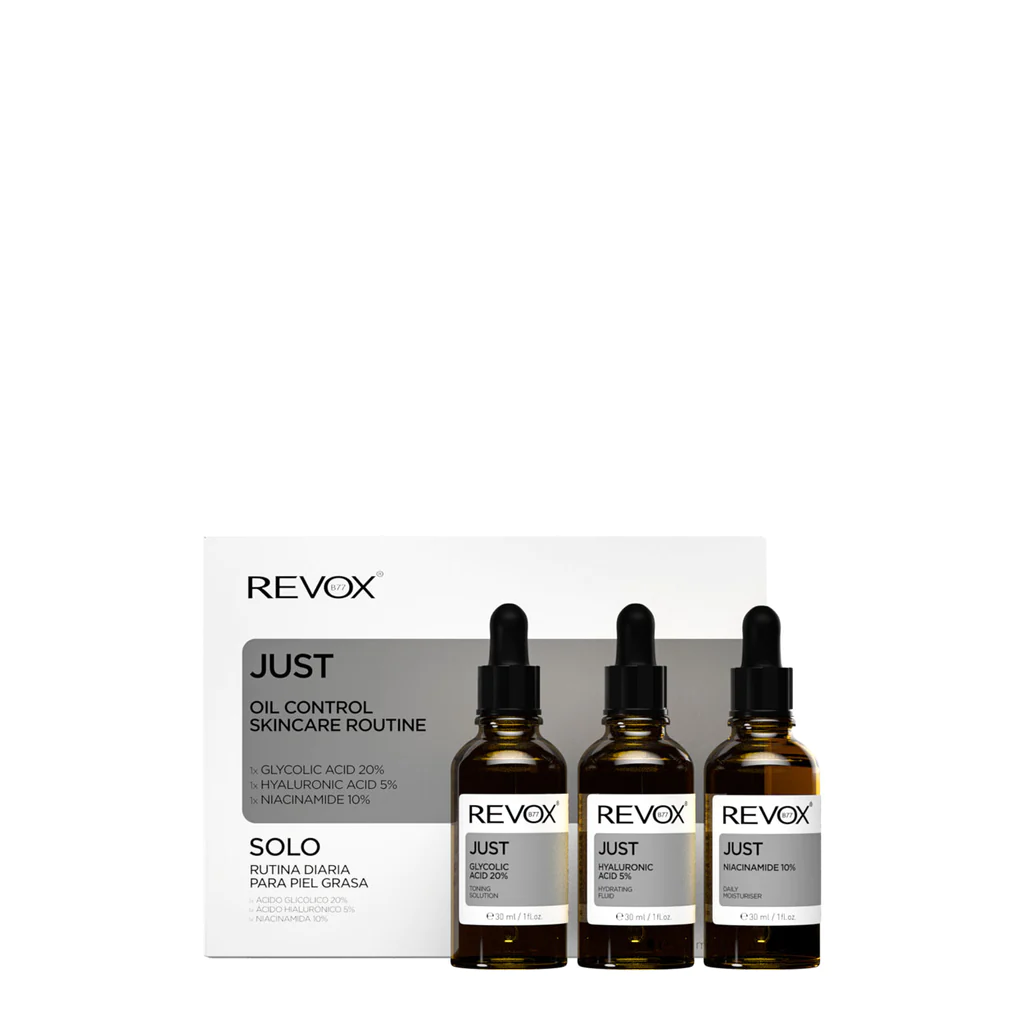 REVOX B77 JUST Oil Control Skincare Routine - 3*30 ML