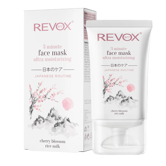 REVOX B77 JAPANESE ROUTINE Face Mask 3 Minute Ultra Moisturizing - 30 ML