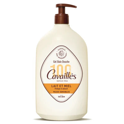 Cavailles Gel Surgras Bain Et Douche-lait Et Miel 400ml