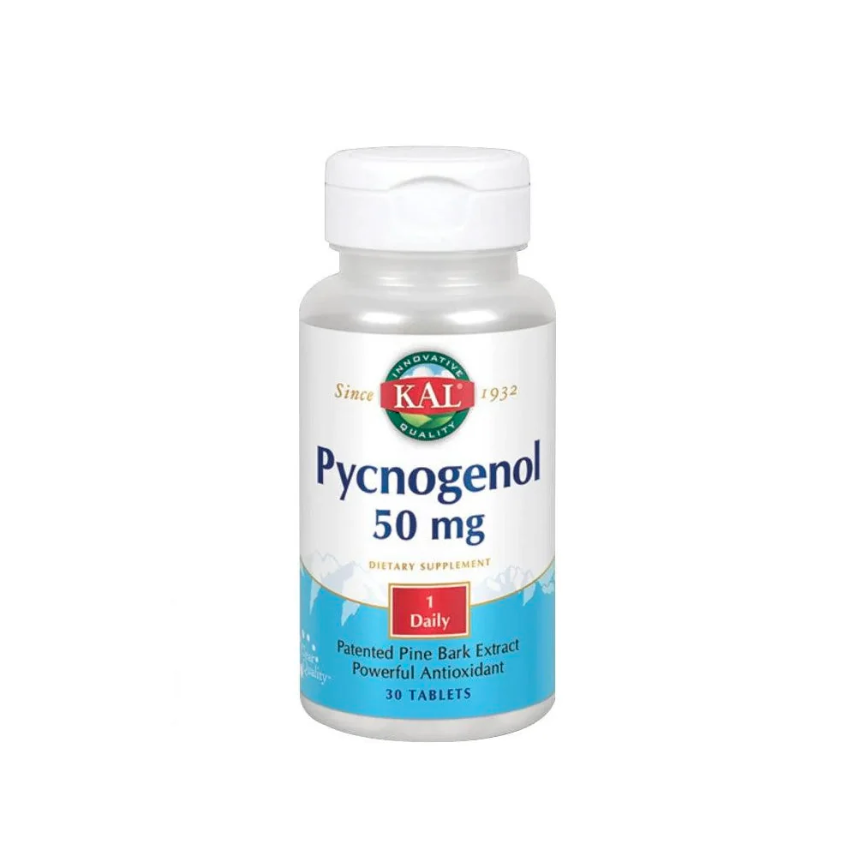 Pycnogenol-One Daily-50 mg. 30 Tablets