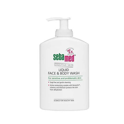 Sebamed Liquid face and body wash  With Pump 300ml