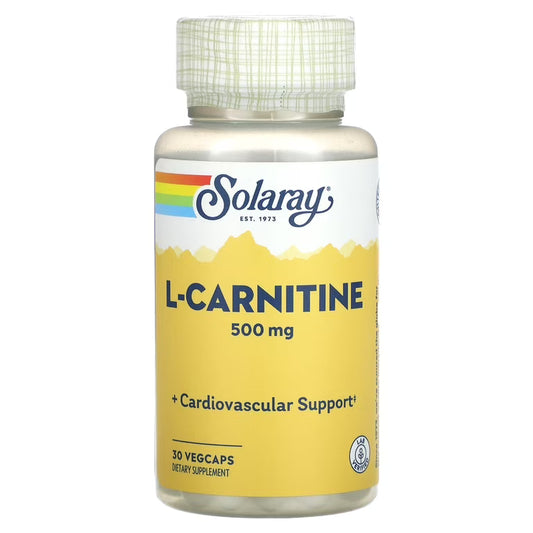 L-Carnitine - Free Form 500 mg. 30 caps