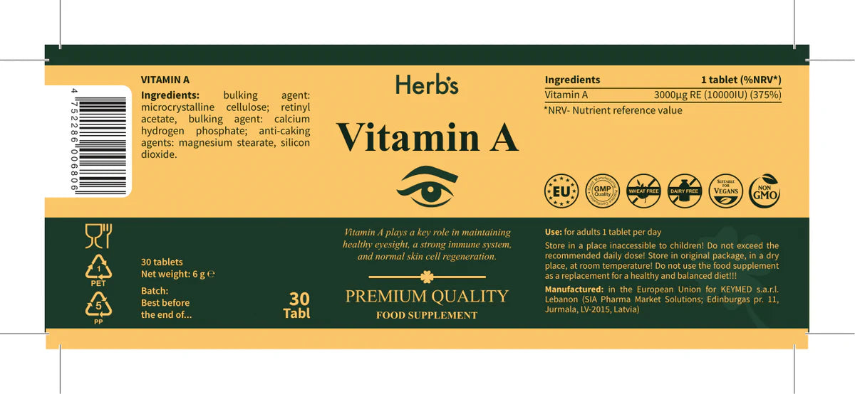 Vitamin A 10000UI
