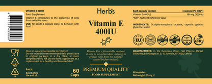 Vitamin E 400iu