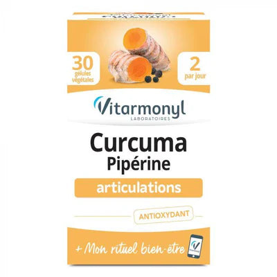 Vitarmonyl Curcuma Piperine 30 gelules