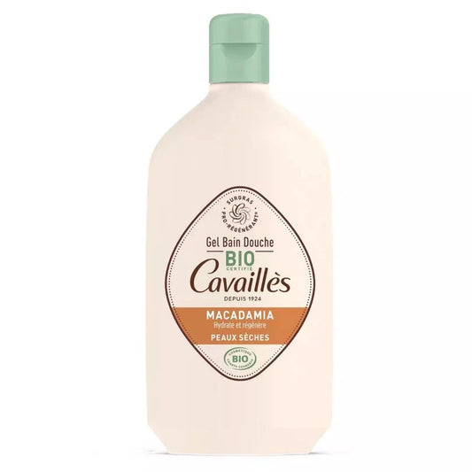 Cavailles Gel Bain et Douche Huile De Macadamia Cosmebio 400ml