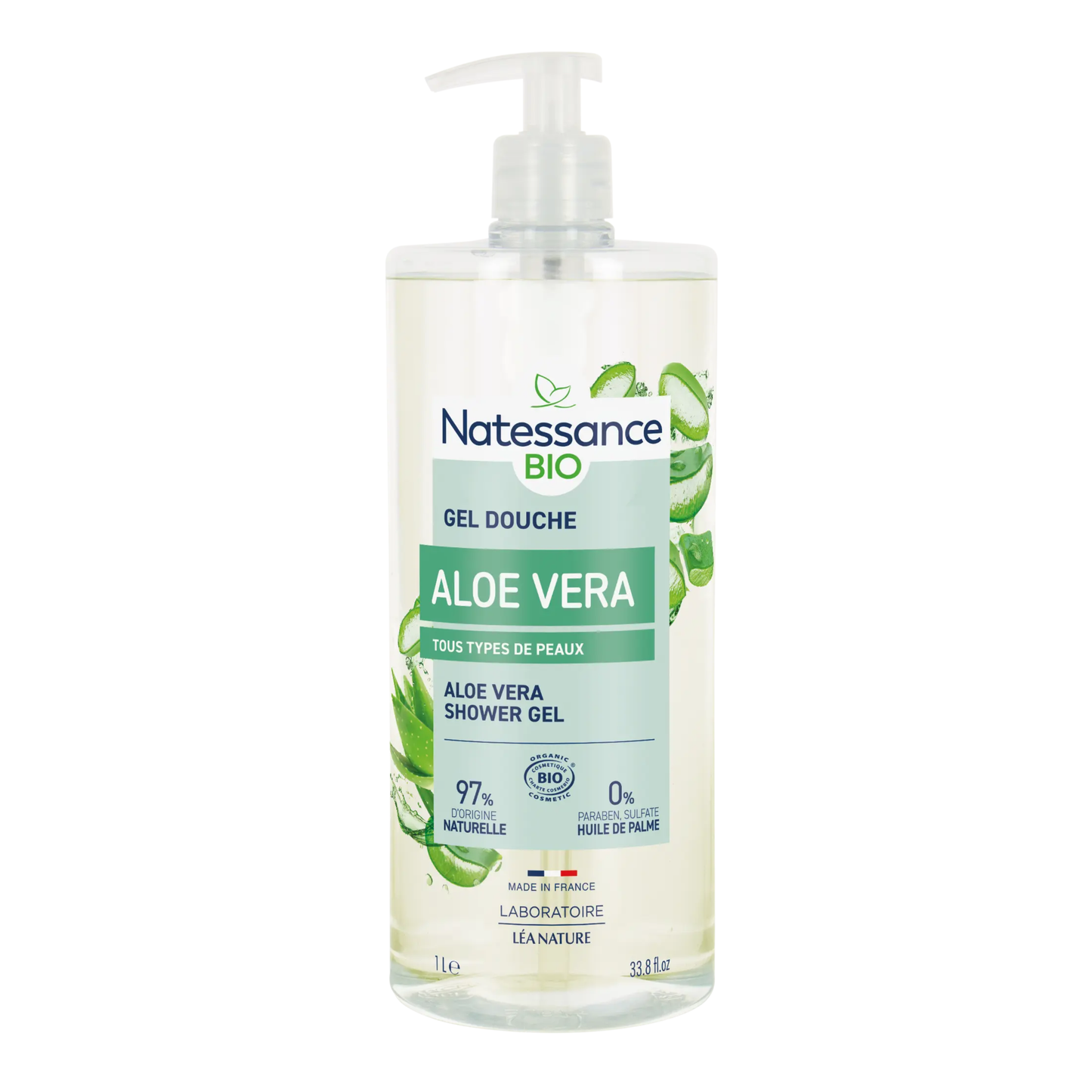 Hyg Gel Douche Aloe Vera Bio 1L