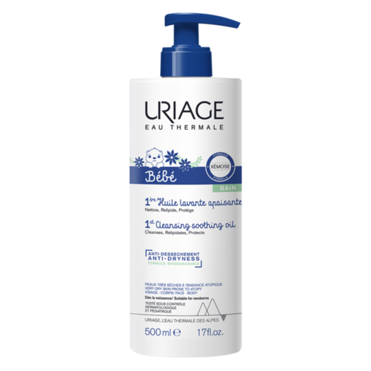 Uriage Bebe 1st Cleansing Soothing Oil 500ml