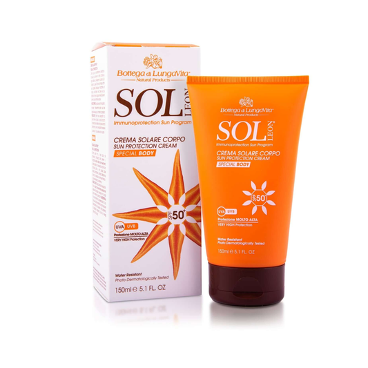 SOL LEON BODY HIGH PROTECTION SPF50 CREAM 150 ML