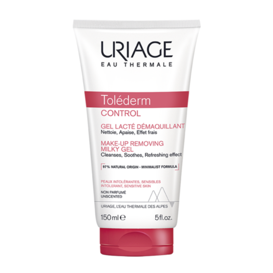 Uriage Toléderm Control Make-Up Removing Milky Gel 150ml