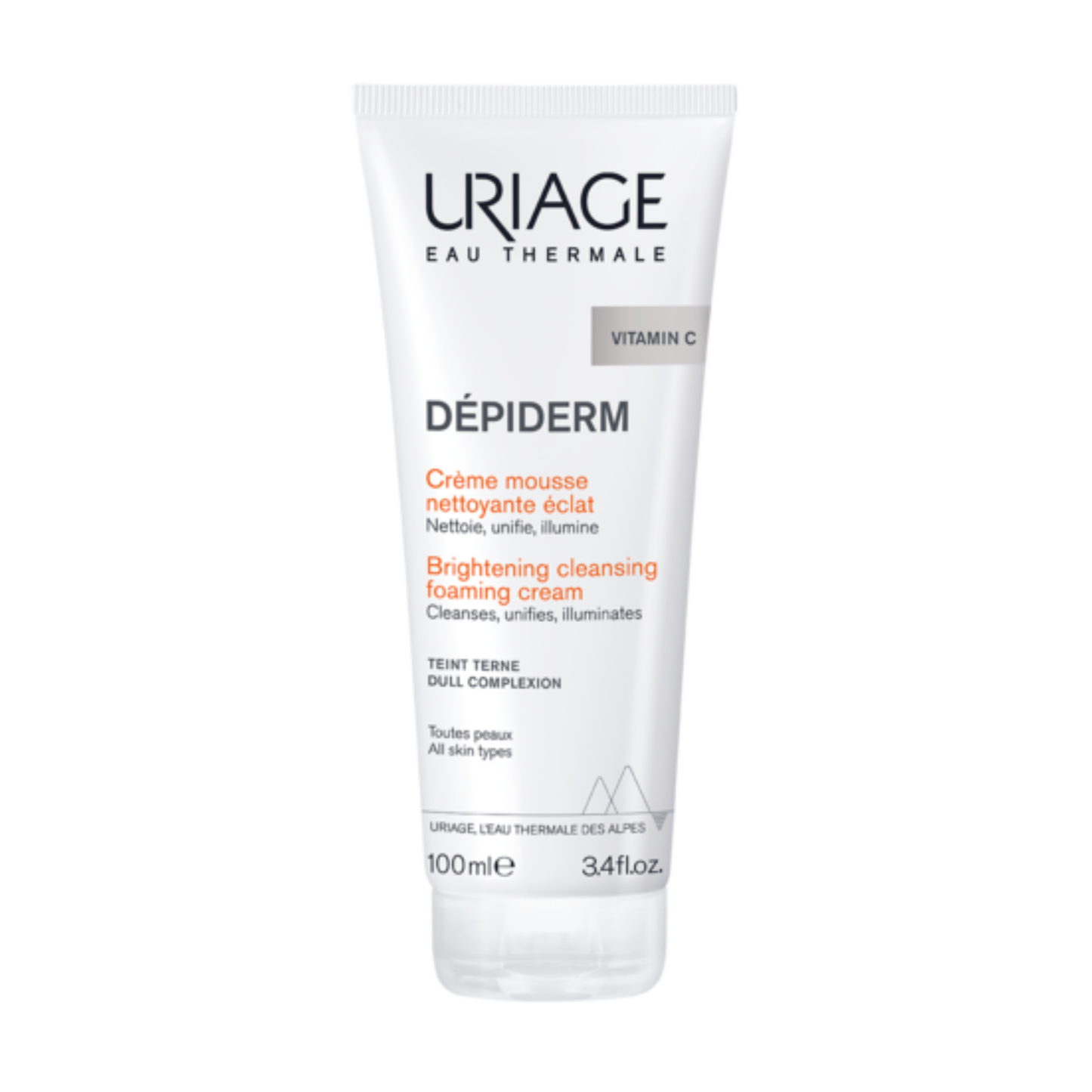 Uriage Depiderm Brightening cleansing foaming cream 100ml