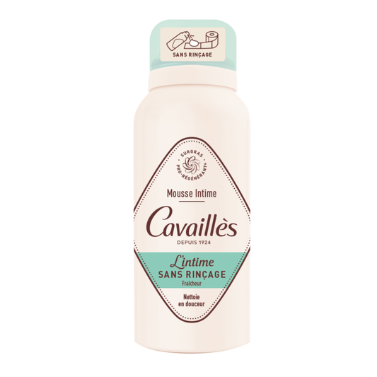 Cavailles Mousse Intime Sans Rincage Fraicheur 100ml
