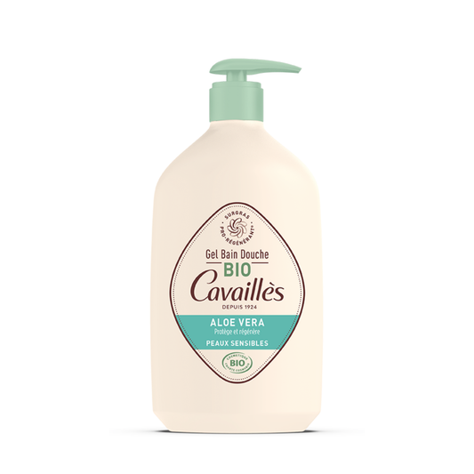 Cavailles Gel Bain Douche Aloe Bio 100 Ans 1L