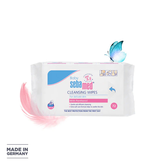 Sebamed Baby Wet Wipes 72 Duo Pack