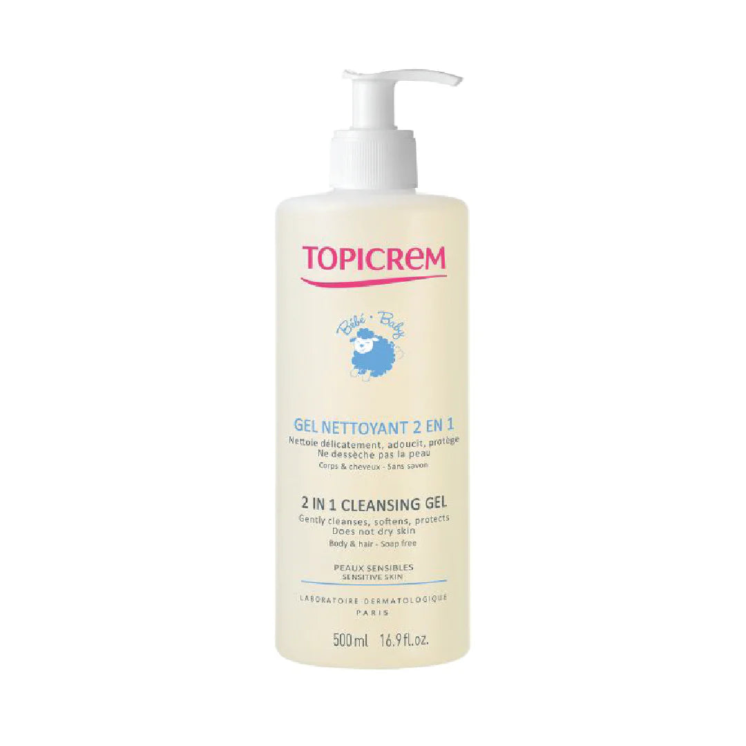 Baby Cleansing Gel 2 In 1 Organic 500ML