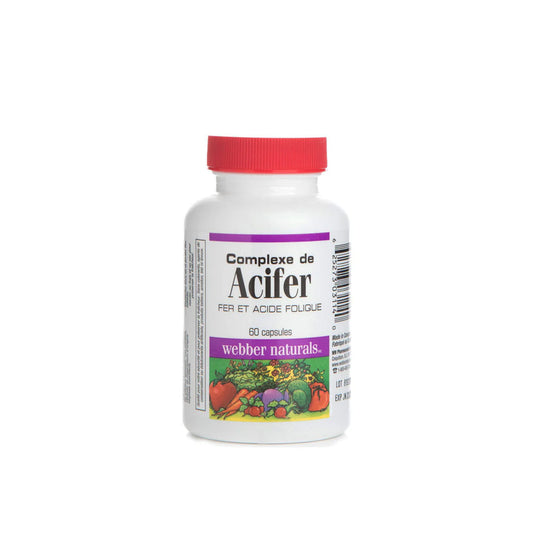 Webber Naturals Acifer Caps