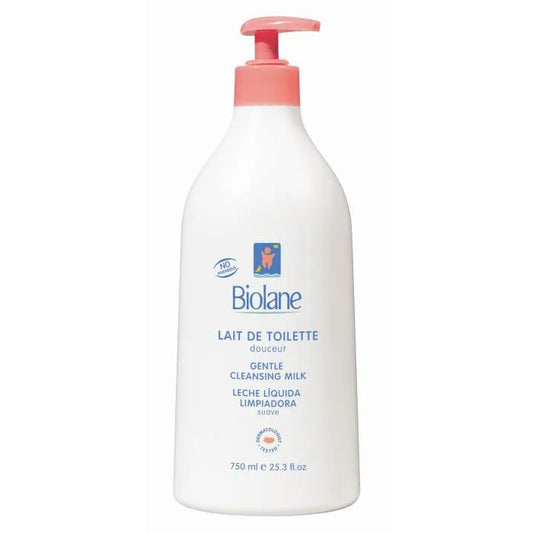 Biolane Gentle Cleansing Milk Bio Lait De Toilette Douceur 750ml