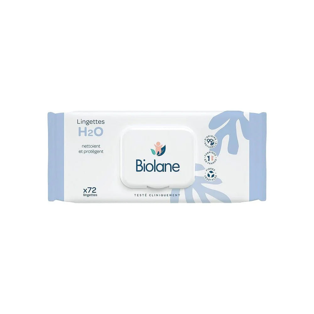 Biolane Cleansing Wipes X 72 Lingettes Epaisses