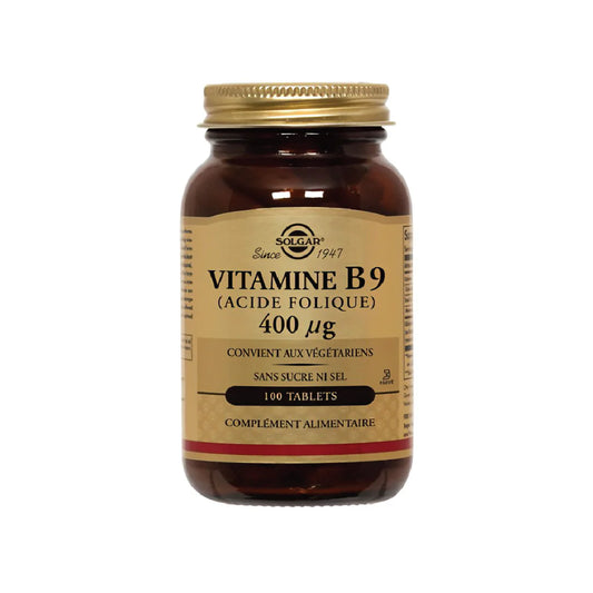 Solgar Vitamin B9 400 mcg (Folic Acid)