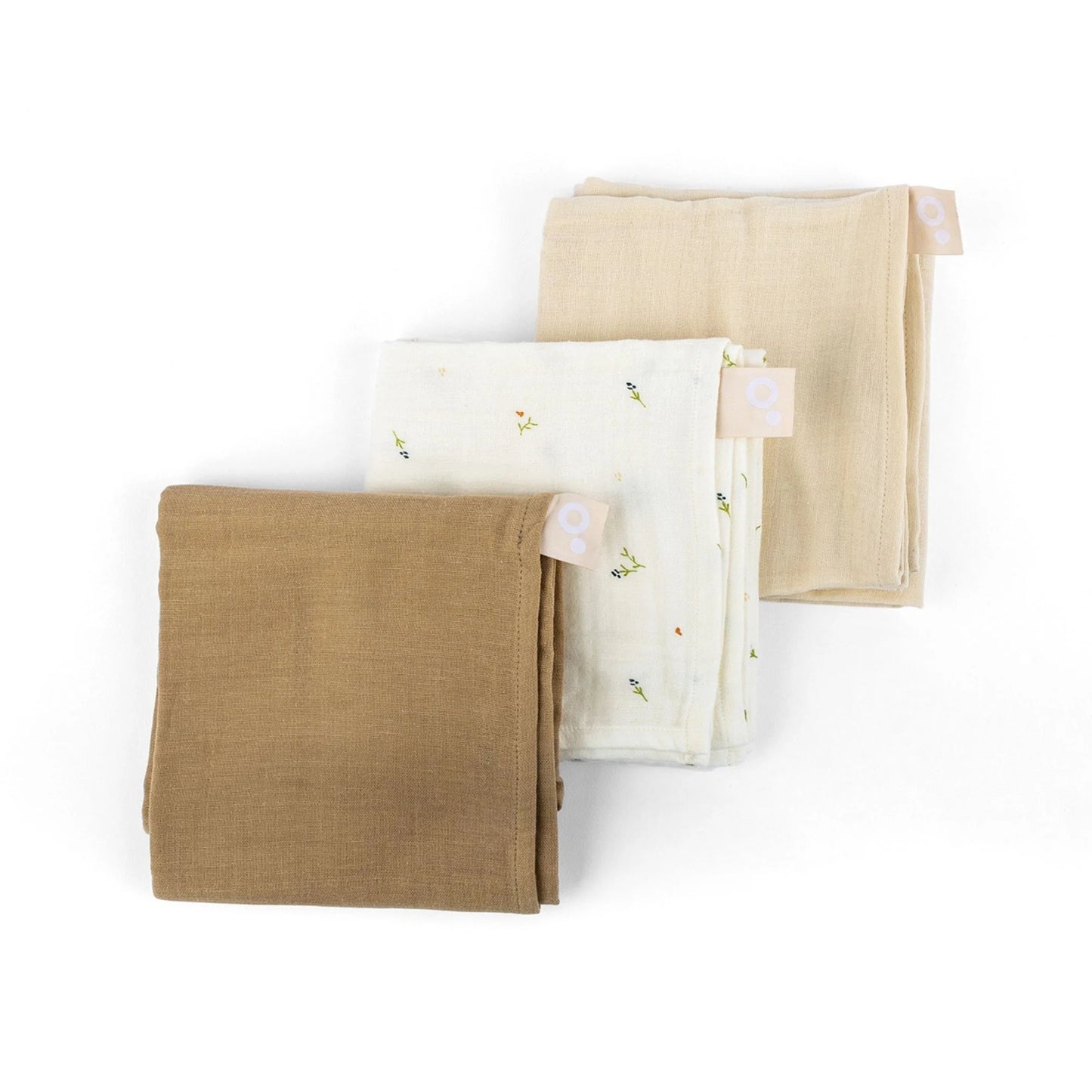 Set of 3 muslin cloths