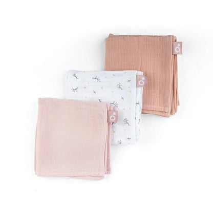 Set of 3 muslin cloths