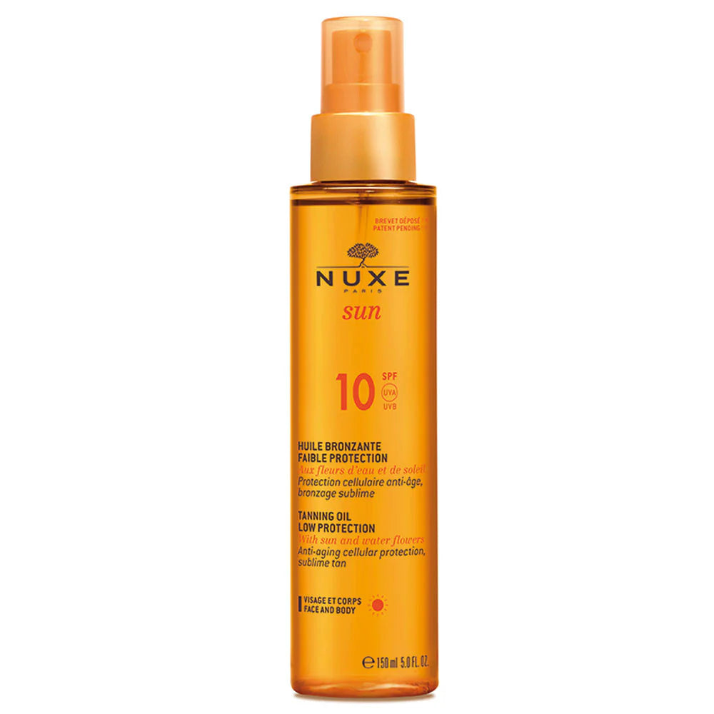 Nuxe Tanning Oil Low Protection SPF 10 UVA-UVB