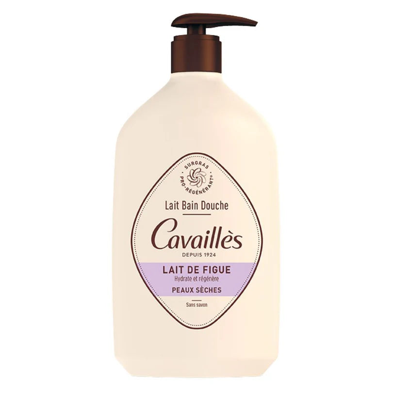 Cavailles Lait bain douche Lait De Figue 100 Ans 1 L